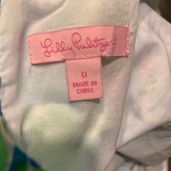 Lilly Pulitzer shirt dress Cathy Shift Dress - Picture 7 of 7